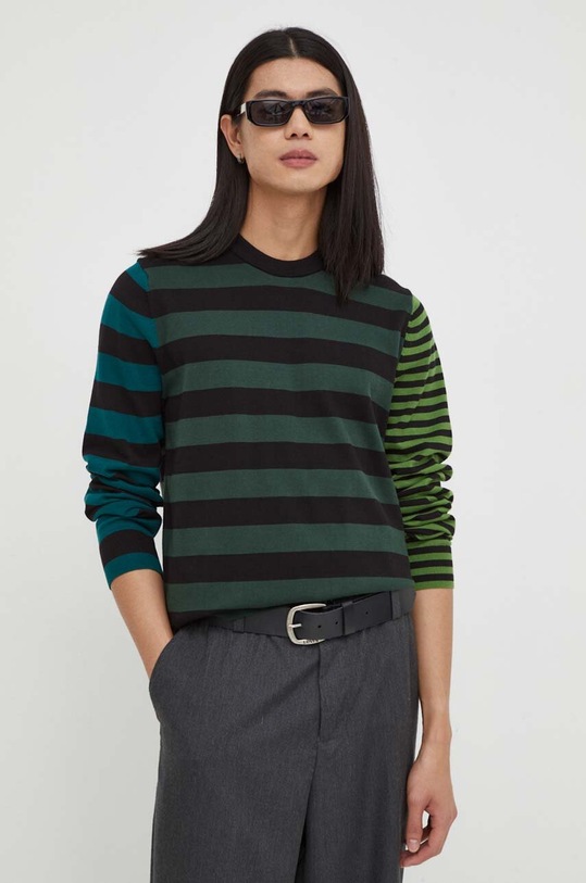 PS Paul Smith pamut pulóver pamut fekete M2R.547Y.M21998