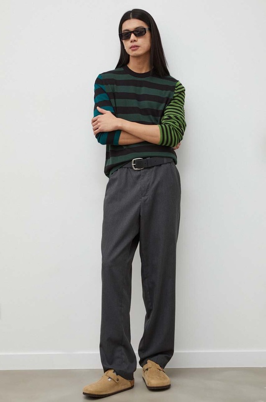 PS Paul Smith pamut pulóver M2R.547Y.M21998 fekete SS24