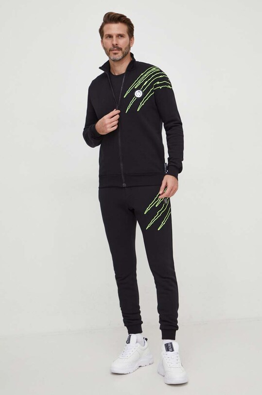 PLEIN SPORT bluza SADC.MJB3247.SJO001N negru SS24