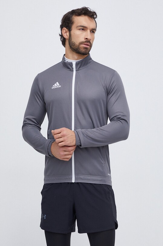 adidas Performance bluza treningowa Entrada 22 aplikacja szary H57522