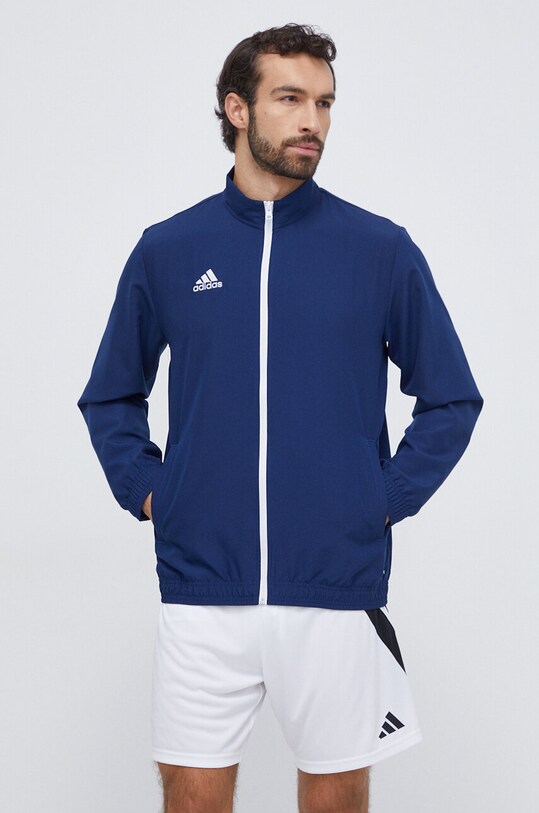 adidas Performance hanorac de antrenament Entrada 22 Presentation imprimeu bleumarin HB0571
