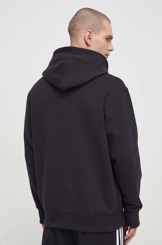 Oblečení Bavlněná mikina adidas Originals Contempo French Terry Hoodie HK2937 černá