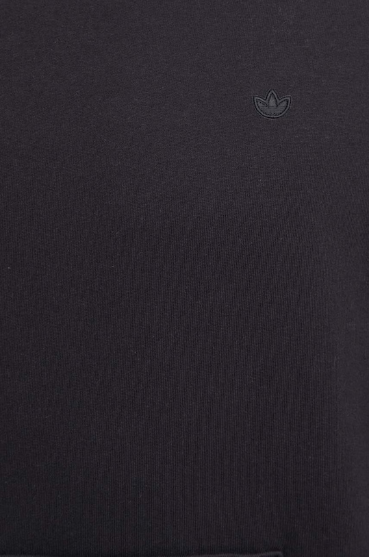 Bavlněná mikina adidas Originals Contempo French Terry Hoodie HK2937 černá