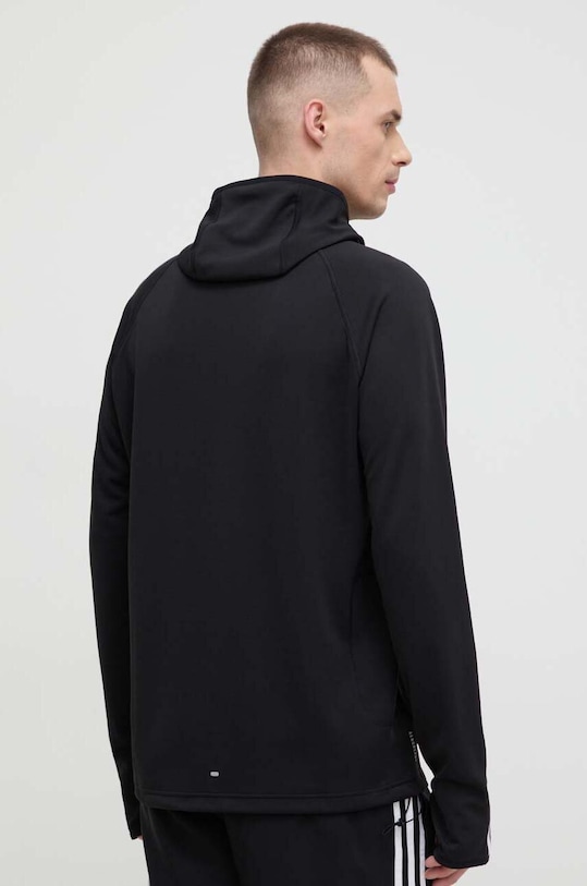 Odzież adidas Performance bluza do biegania Own the Run IK4984 czarny