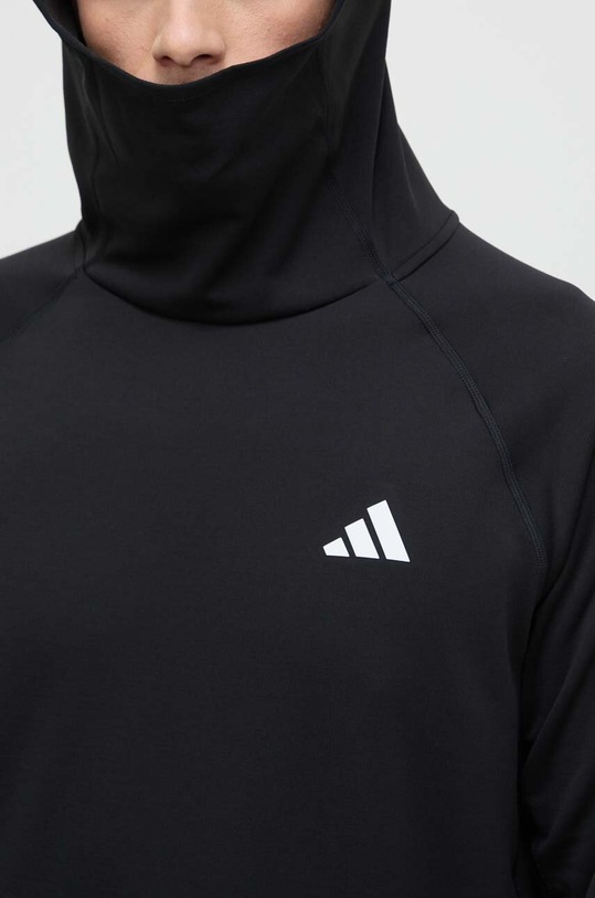 Pulover za tek adidas Performance Own the Run IK4984 črna