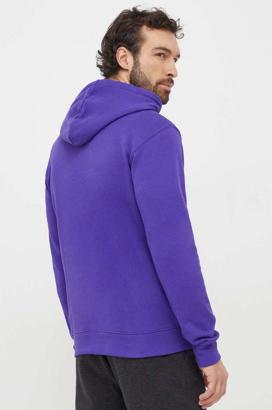 Odzież adidas Originals bluza bawełniana Adicolor Classics Trefoil IM9398 fioletowy