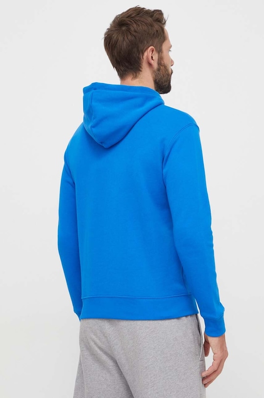 Odzież adidas Originals bluza bawełniana Adicolor Classics Trefoil IM9410 niebieski