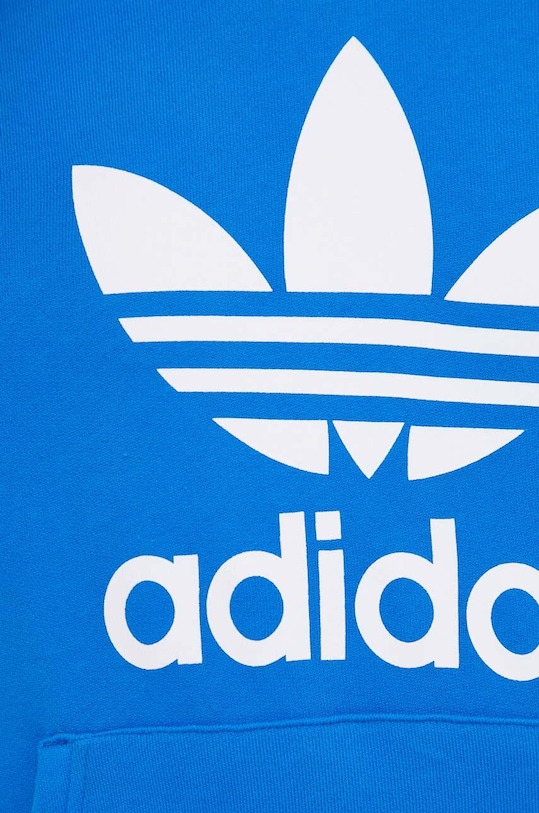 adidas Originals bluza bawełniana Adicolor Classics Trefoil IM9410 niebieski
