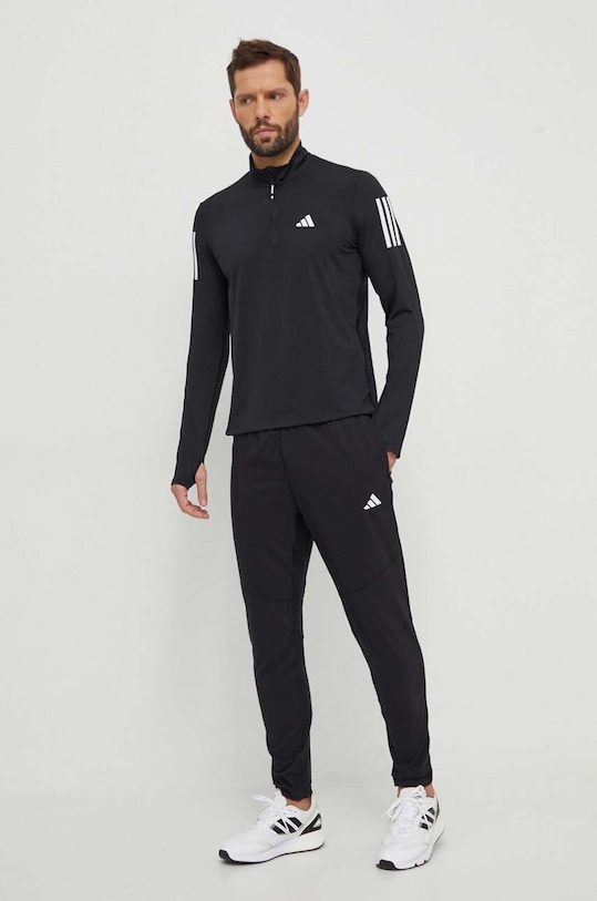 Толстовка для бега adidas Performance Own the Run IN1490 чёрный SS25