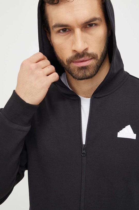 Кофта adidas з капюшоном чорний IN3305