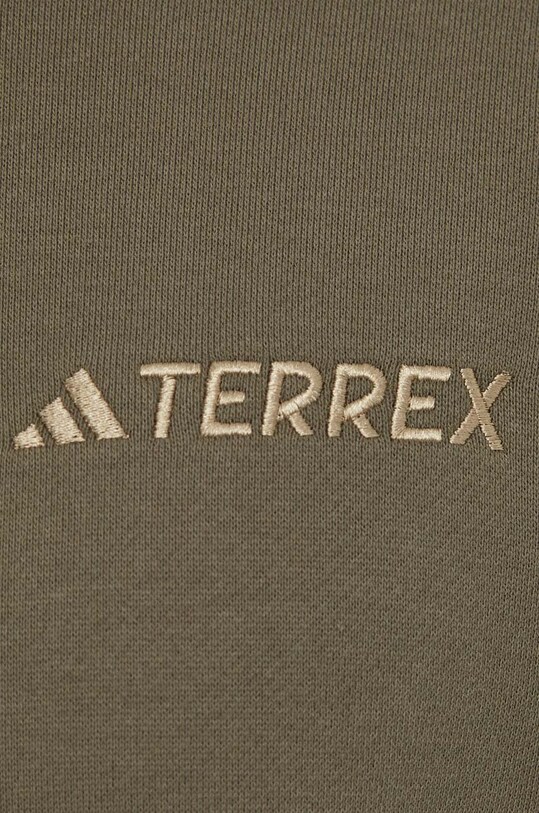 Tepláková mikina adidas TERREX IN4716 zelená