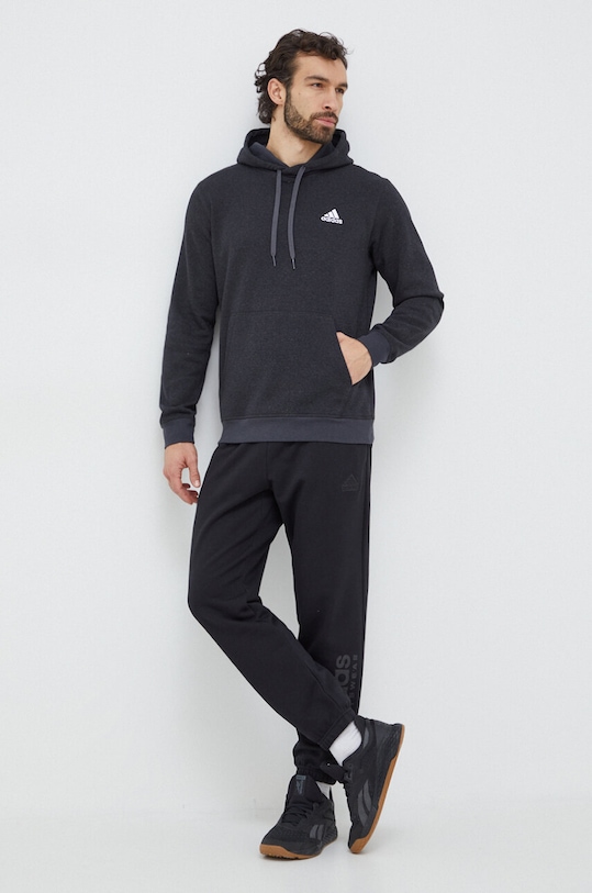 adidas bluză IN7130 negru SS24