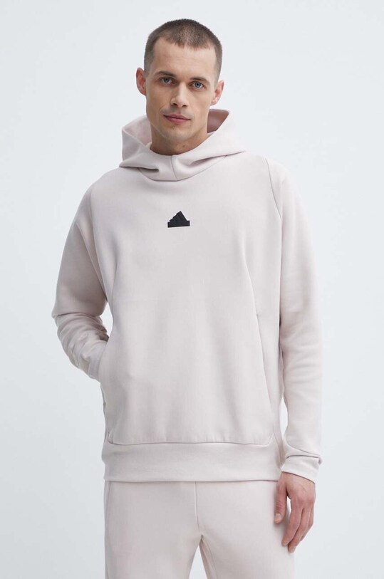 adidas bluza Z.N.E z kapturem beżowy IR5211