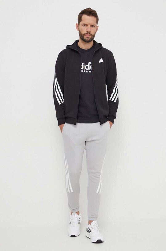 adidas bluză IR9159 negru SS24
