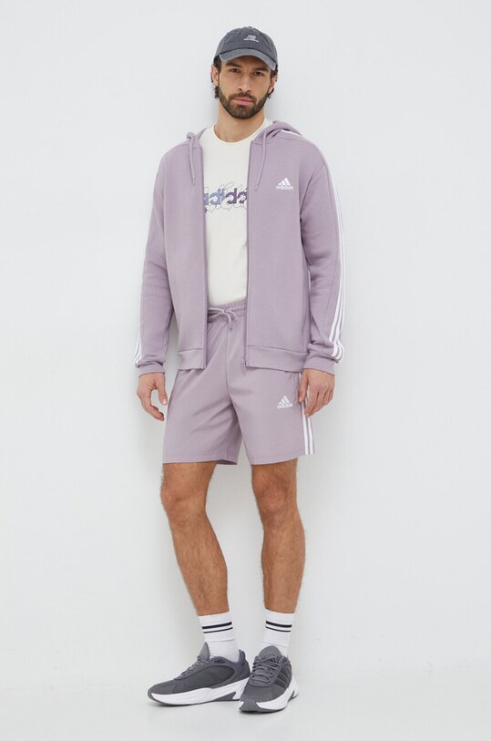 Суичър adidas IS0009 виолетов SS24