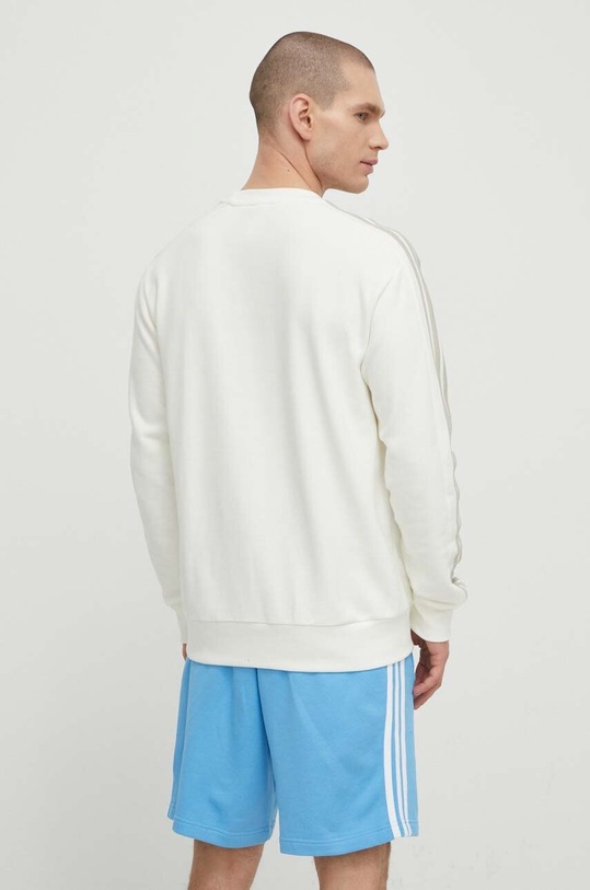 Odzież adidas bluza bawełniana IS1351 beżowy
