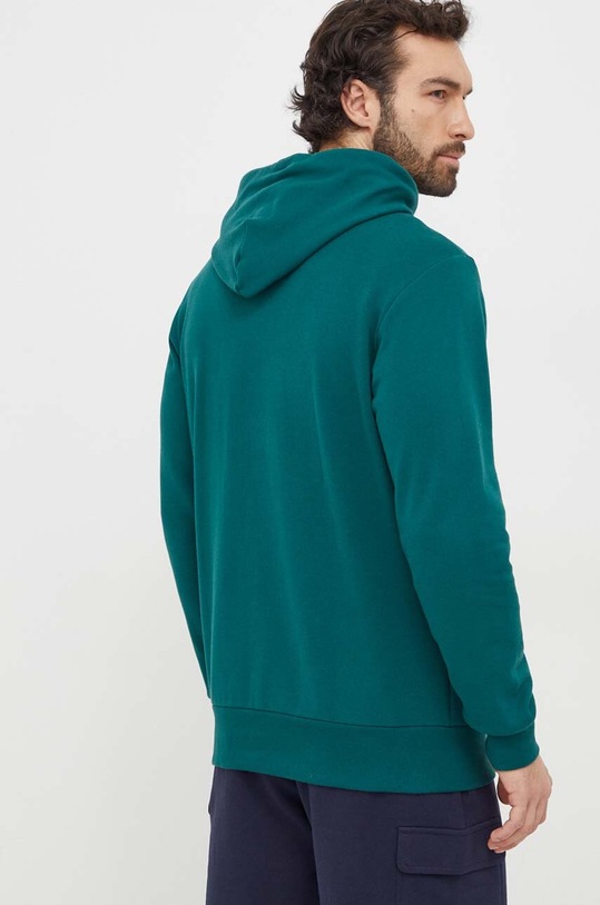 Odzież adidas bluza bawełniana IS1354 zielony