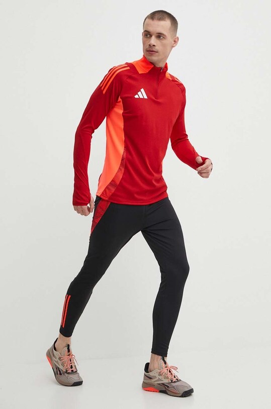 Кофта для тренинга adidas Performance Tiro 24 IS1644 красный SS24