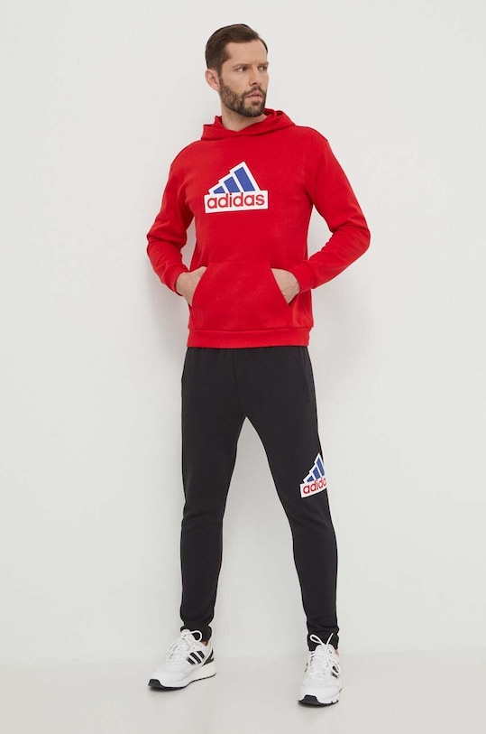 Кофта adidas IS8338 красный SS24
