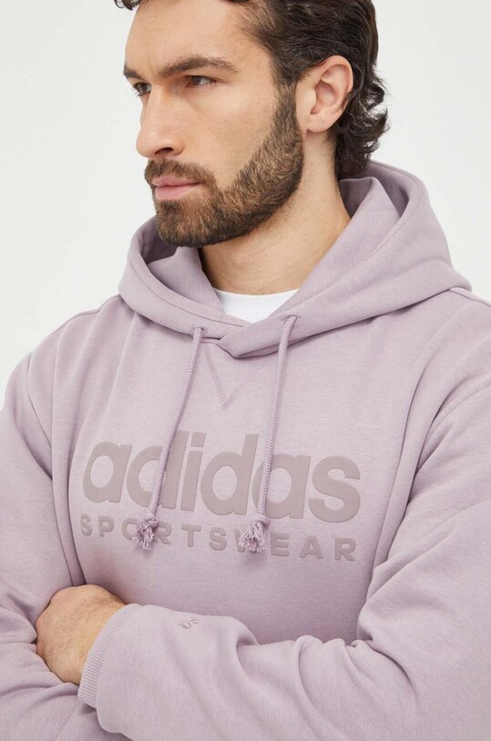 Суичър adidas виолетов IW1204