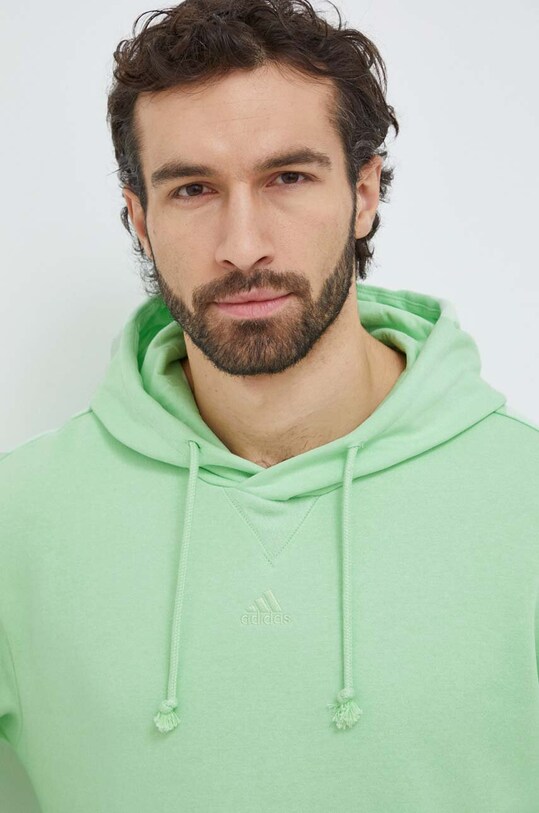 Суичър adidas зелен IX3951