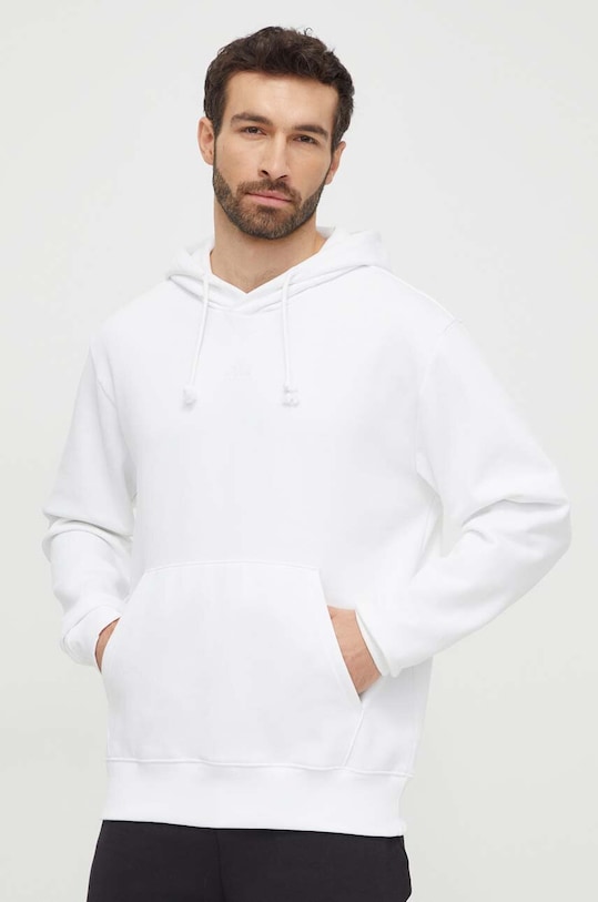 adidas bluza z kapturem biały IX3953