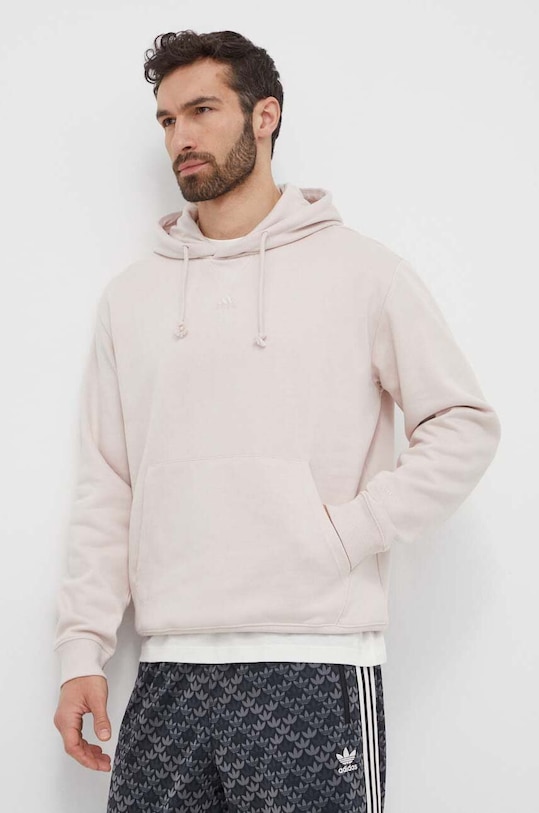 Кофта adidas с капюшоном розовый IX3954