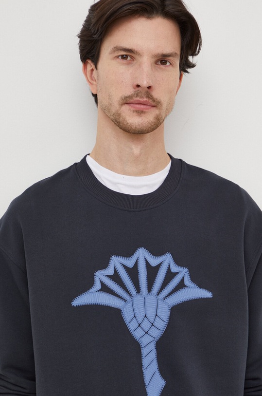 Joop! bluza bawełniana Teresio granatowy 30039997