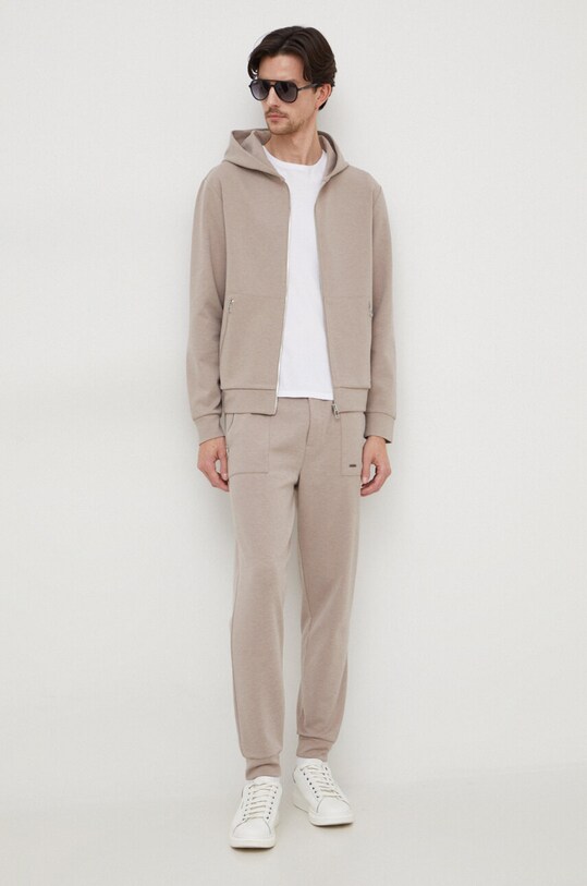 Joop! bluza Tiberio 30039989 beżowy SS24