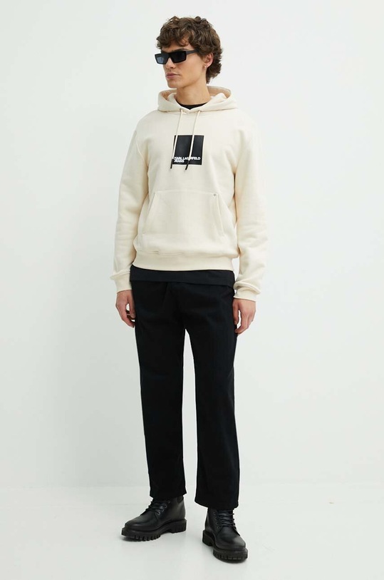 Karl Lagerfeld Jeans felső 240D1809 bézs AW24