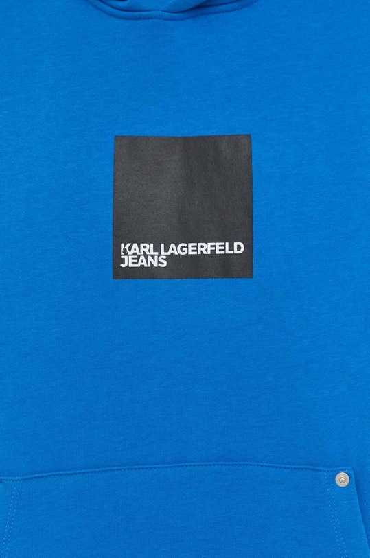 Mikina Karl Lagerfeld Jeans 240D1809 modrá