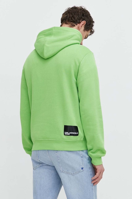 Odzież Karl Lagerfeld Jeans bluza 240D1809 zielony