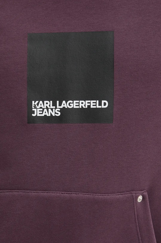 Кофта Karl Lagerfeld Jeans 240D1809 бордо