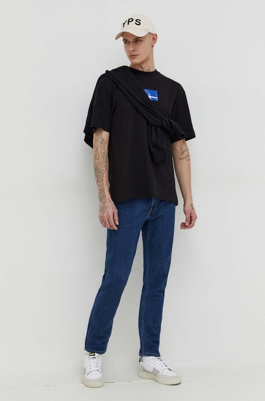 Karl Lagerfeld Jeans bluza 240D1809 negru AW24