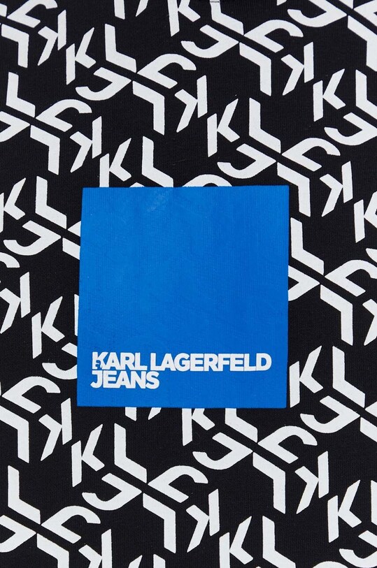 Mikina Karl Lagerfeld Jeans 240D1810 černá