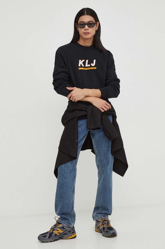 Karl Lagerfeld Jeans felső 240D1807 fekete SS24