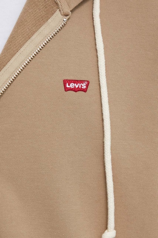 Levi's bluza bawełniana 34584 beżowy