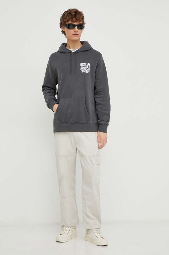 Pulover Levi's 38424 siva AW24