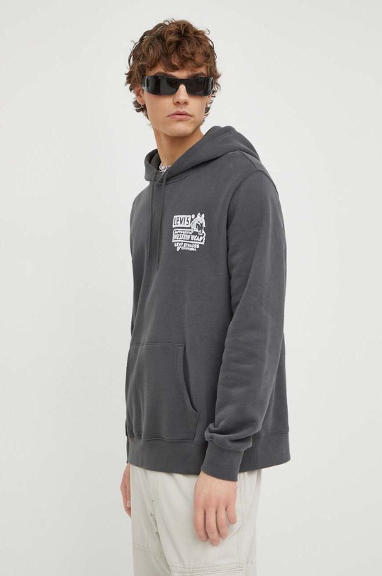 Oblačila Pulover Levi's 38424 siva