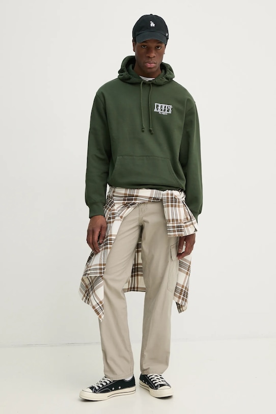 Levi's bluza bawełniana 38479 zielony SS25