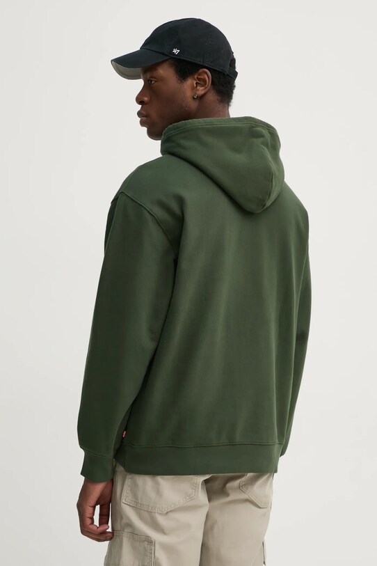 Îmbrăcăminte Levi's hanorac de bumbac 38479 verde