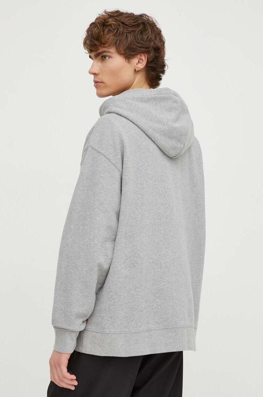 Oblečenie Bavlnená mikina Levi's 38479 sivá
