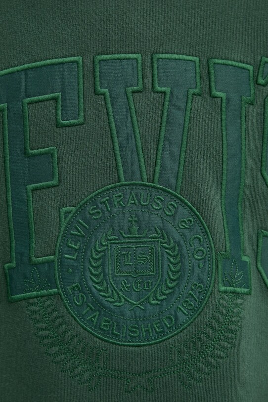 Levi's hanorac de bumbac 38712 verde