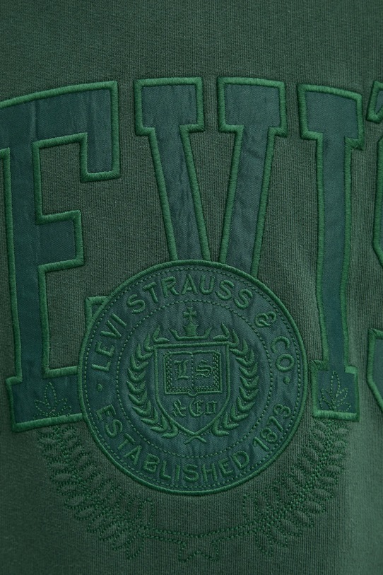 Levi's hanorac de bumbac 38712 verde