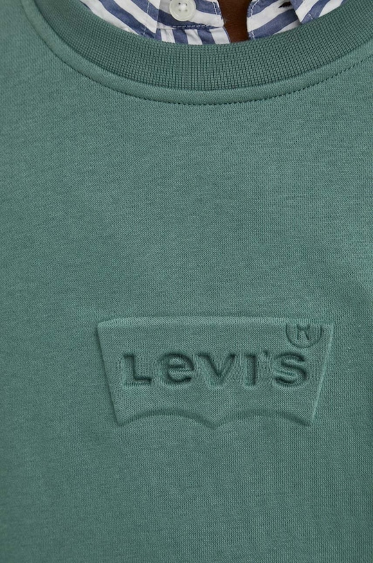 Levi's bluza bawełniana 38712 zielony