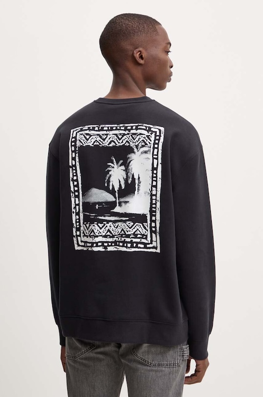 Bavlnená mikina Levi's čierna 38712