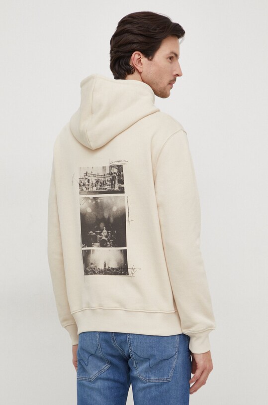 Одежда Хлопковая кофта Pepe Jeans Ramsey PM582558 бежевый