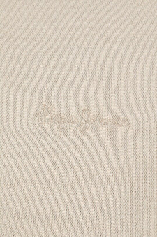 Хлопковая кофта Pepe Jeans Ramsey бежевый PM582558