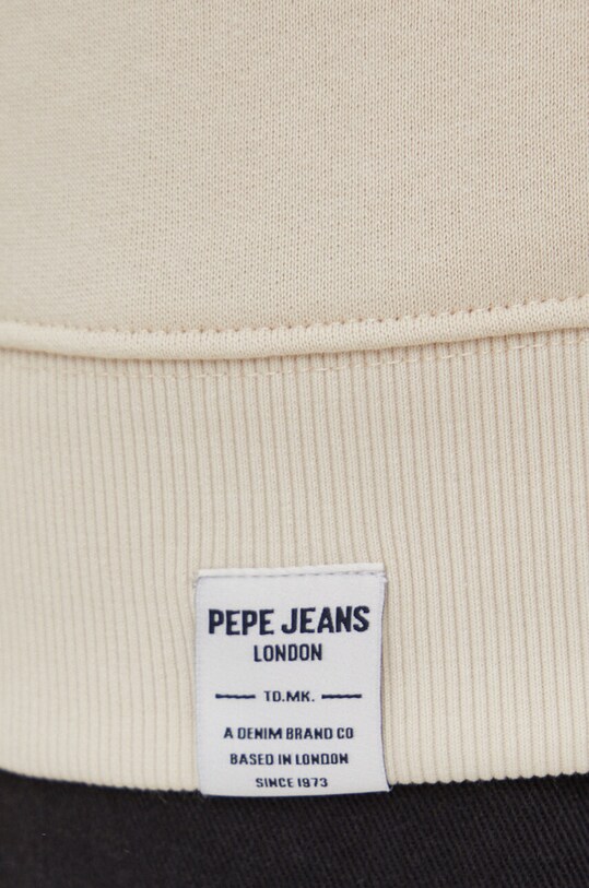 Бавовняна кофта Pepe Jeans Ray PM582559 бежевий