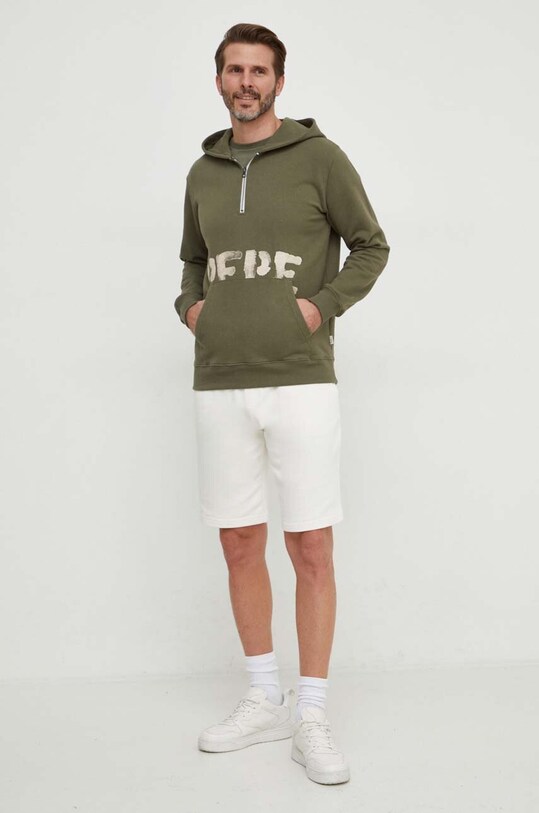 Хлопковая кофта Pepe Jeans ROLF PM582565 зелёный SS24